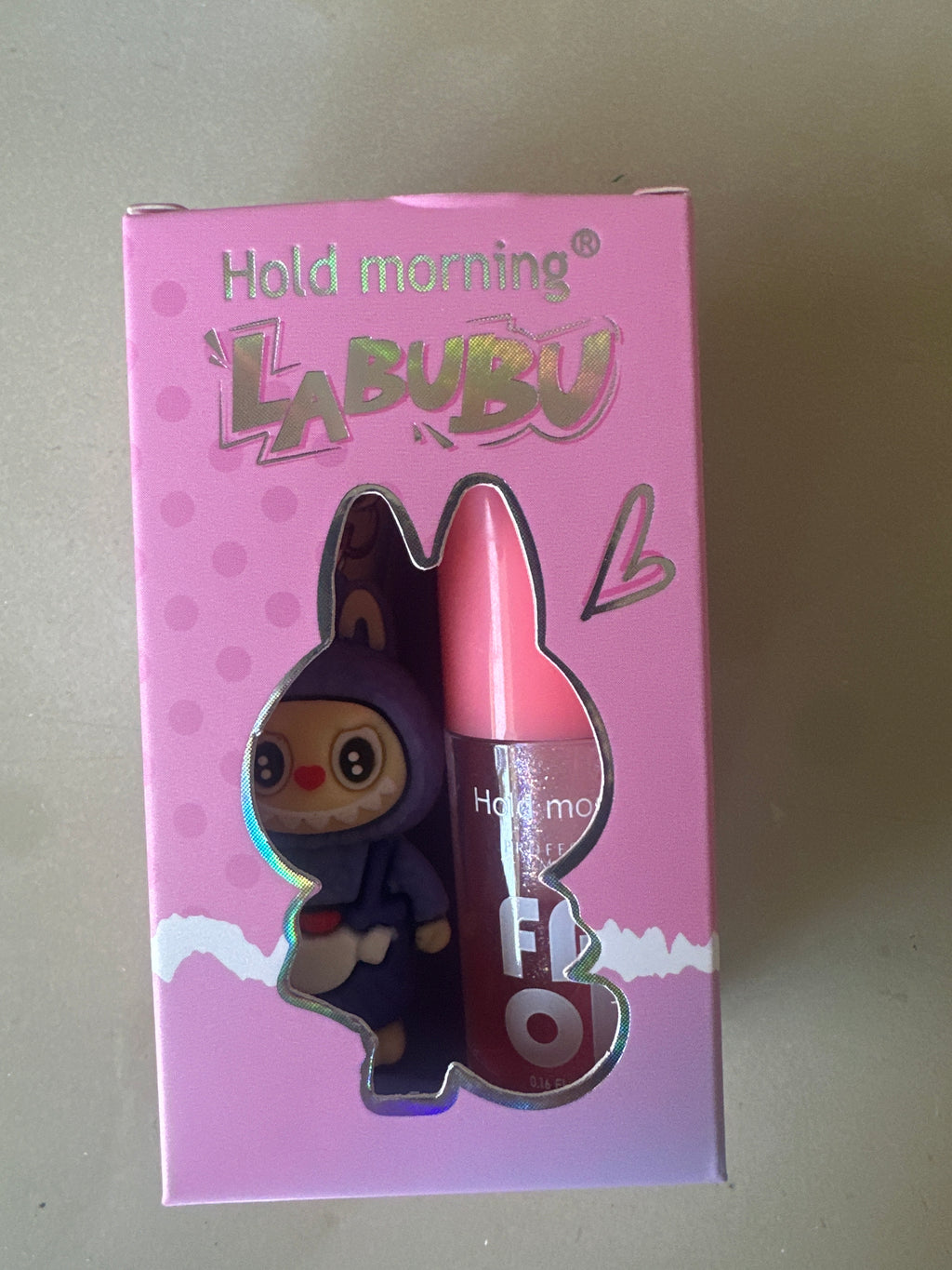 Labubu Keychain & Lip Oil Set